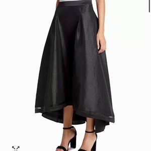Tahari high- low taffeta skirt